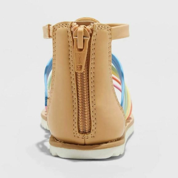 Cat & Jack Shoes Toddler Girls Farrah Gladiator Sandals Cat Jack